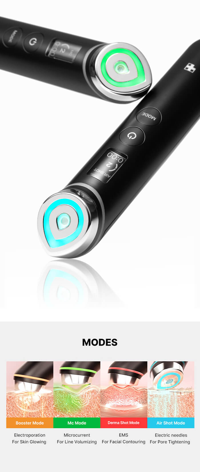 y*g様 Medicube AGE-R BOOSTER PRO ブラック Amazon.co.jp: メディキューブ AGE-Rブースタープロ ブラック 1日5分