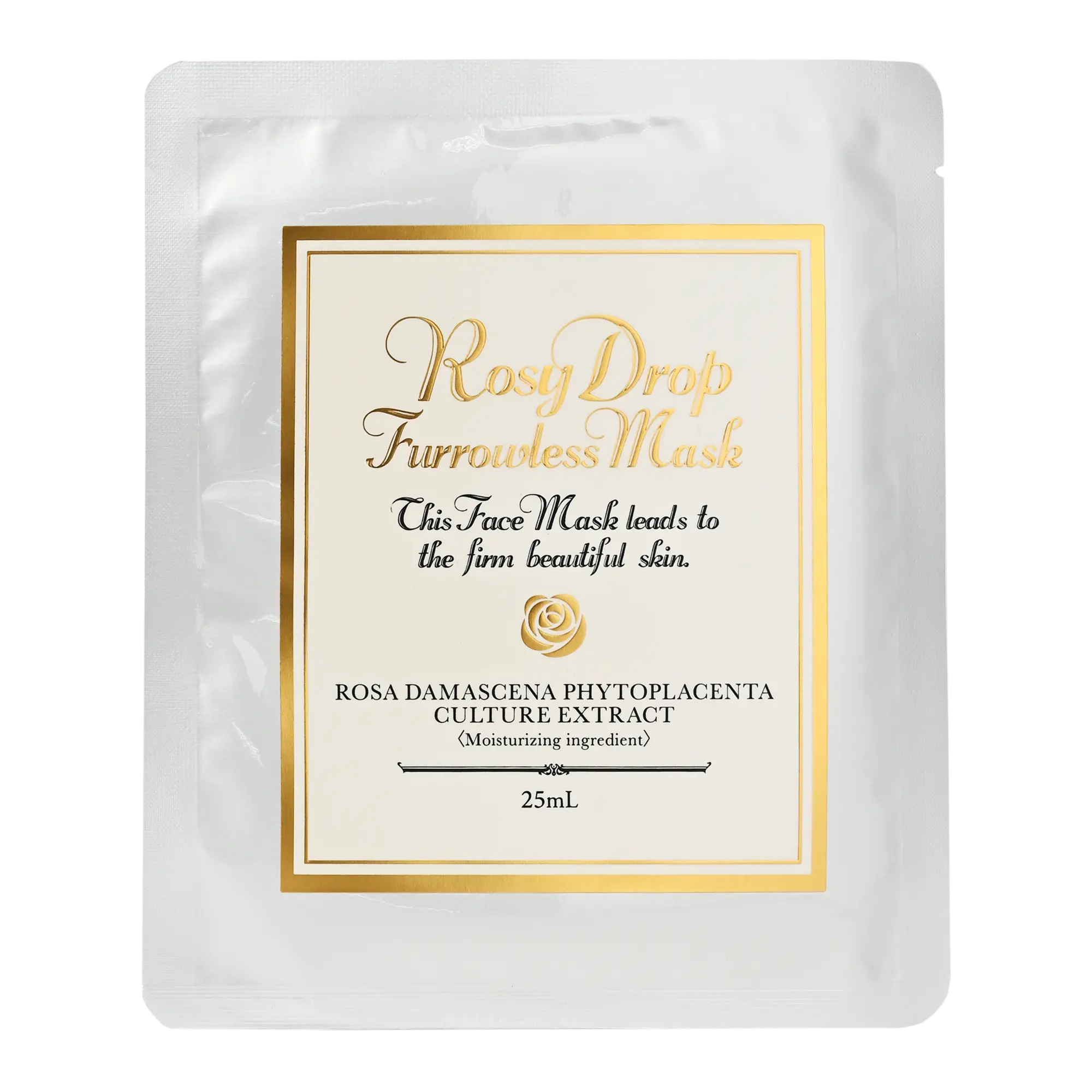 Rosy Drop Furrowless Mask 1 pcs