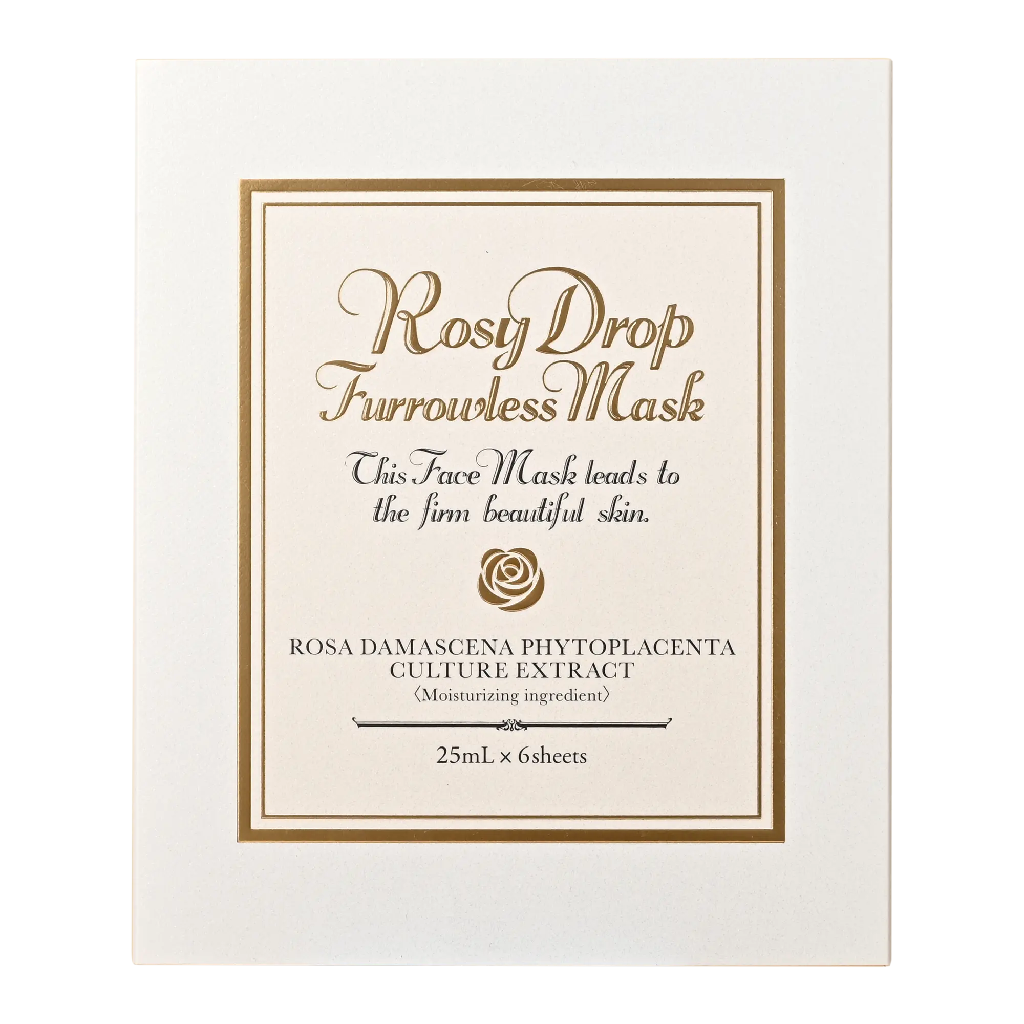 Rosy Drop Furrowless Mask 1 pcs