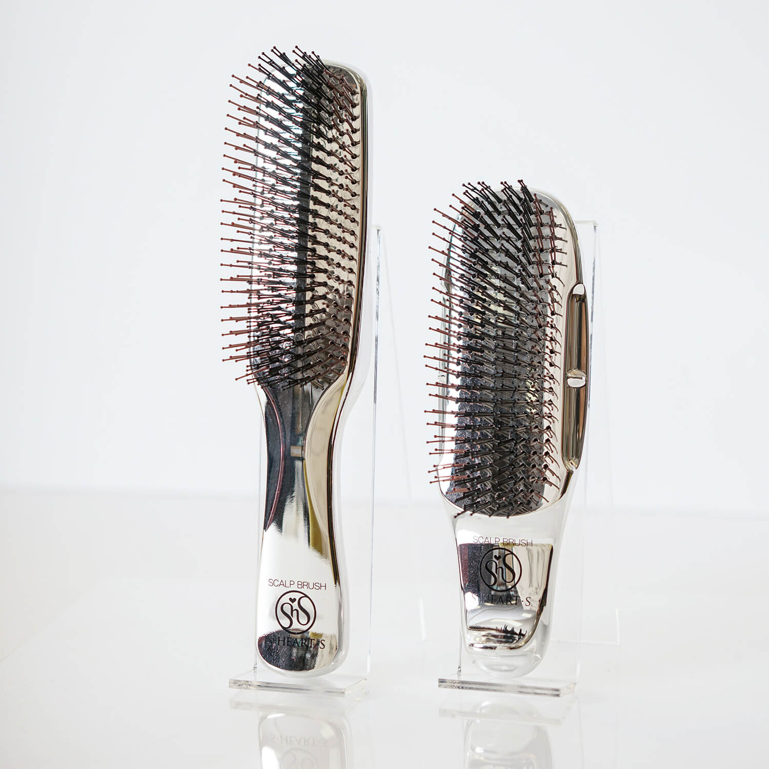 S-HEART-S Scalp Brush World Premium Long Gold